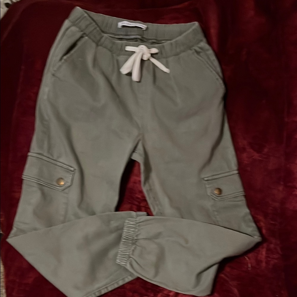 Celebrity Pink Kids Sage Green Joggers